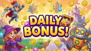 Giao diện chương trình ưu đãi thưởng mỗi ngày tại sảnh chính của 89King.