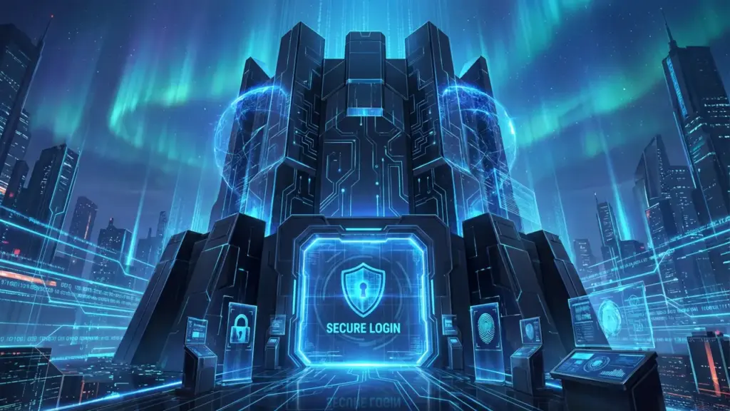 Giao diện đăng nhập Hutien trên máy tính, với con trỏ chuột đang chỉ vào biểu tượng ổ khóa màu xanh lá cây trên thanh địa chỉ, minh họa cho kết nối an toàn SSL.