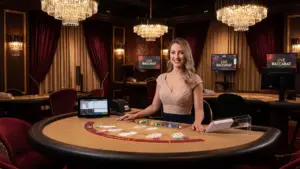 Giao diện sảnh Casino trực tuyến Hutien với danh sách các nhà cung cấp hàng đầu thế giới